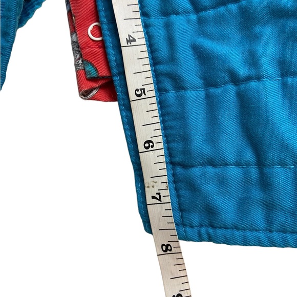 Vintage Fisher Price Overalls Baby Toddler Blue Corduroy - Picture 11 of 11